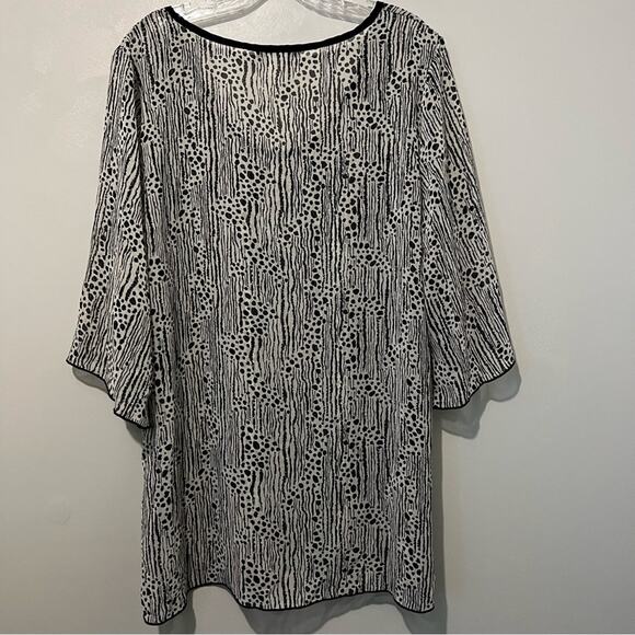 Sweet Candy Sheer Flowing Swoop Neck Pullover Blouse | Women’s Size 3X - Picture 3 of 7